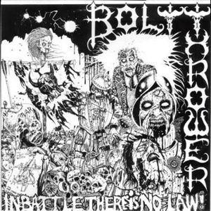 Bolt Thrower In battle there is no law LP černá