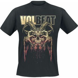 Volbeat Bleeding Crown Skull Tričko černá