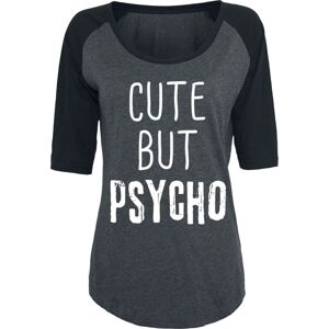 Cute But Psycho Dámské tričko cerná/šedá