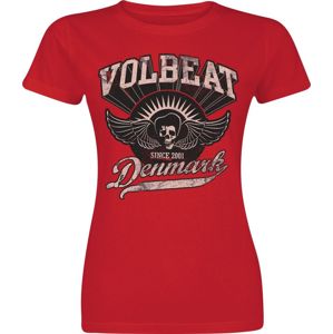 Volbeat Rise From Denmark Dámské tričko červená