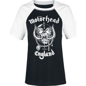 Motörhead England Dámské raglánové tričko bílá/cerná