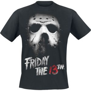 Friday The 13th Maska Tričko černá