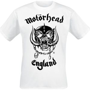 Motörhead England Tričko bílá