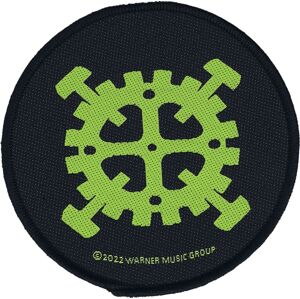 Type O Negative Gear Logo nášivka cerná/zelená