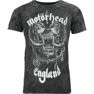 Motörhead England Tričko antracitová