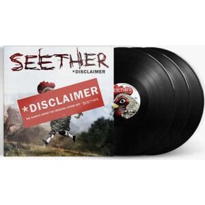 Seether Disclaimer 3-LP černá