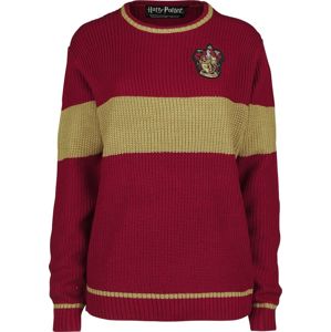Harry Potter Gryffindor - Quidditch Pletený svetr cervená/žlutá