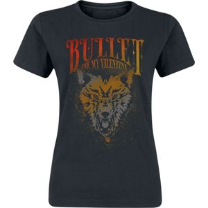 Bullet For My Valentine Wolf Gradient Dámské tričko černá