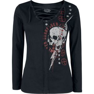Rock Rebel by EMP Stay dívcí triko s dlouhými rukávy černá
