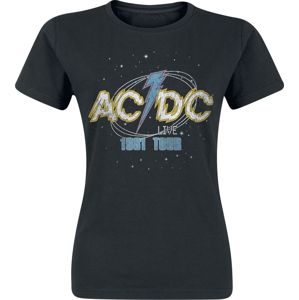 AC/DC 1981 Tour dívcí tricko černá