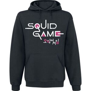 Squid Game Logo Mikina s kapucí černá