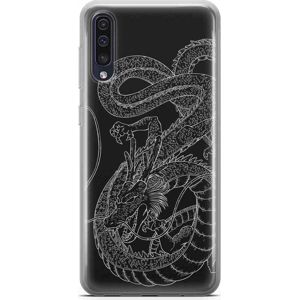 Dragon Ball Z - Shenlong Lines - Samsung kryt na mobilní telefon cerná/bílá