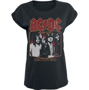 AC/DC Highway To Hell Tour '79 Dámské tričko černá