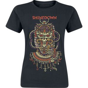 Shinedown Planet Zero Skull Dámské tričko černá