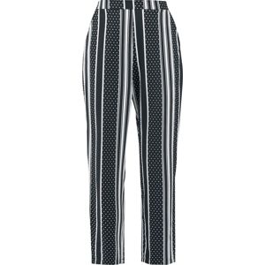 Banned Retro Kalhoty Spots and Stripe Dívčí kalhoty cerná/bílá