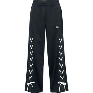 Adidas Sportovní kalhoty se širokými nohavicemi Kalhoty černá