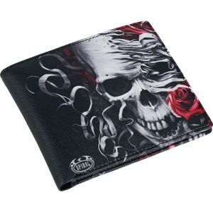 Spiral Skull N' Roses Peněženka černá