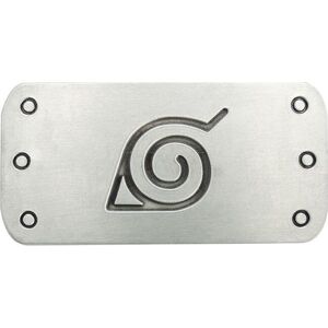 Naruto Magnetka Shippuden - Konoha Symbol Magnetka na lednici stríbrná