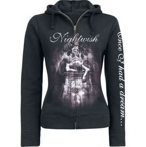 Nightwish Once - 10th Anniversary Dámská mikina s kapucí na zip černá