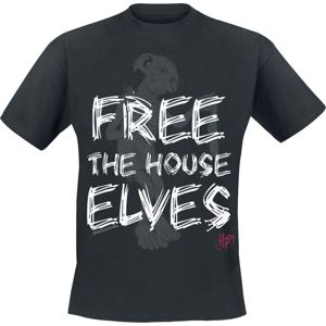 Harry Potter Free The House Elves Tričko černá