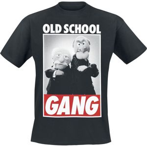 The Muppets Old School Gang Tričko černá