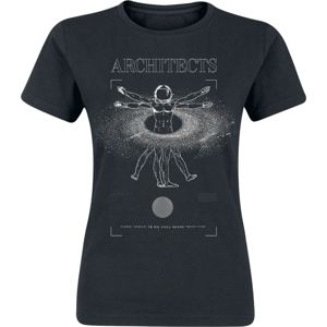 Architects Vitruvian Dámské tričko černá