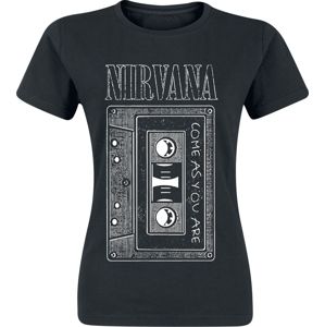 Nirvana As You Are Tape Dámské tričko černá