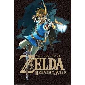 The Legend Of Zelda Breath Of The Wild - Game Cover plakát vícebarevný