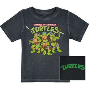 Teenage Mutant Ninja Turtles Kids - Leonardo, Donatello, Michelangelo, Raphael detské tricko vícebarevný