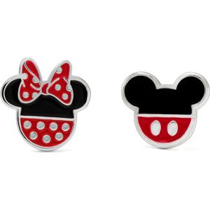 Mickey & Minnie Mouse Mickey und Minnie náušnice stríbrná