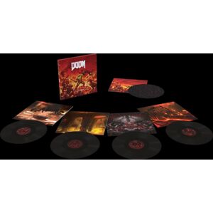 Doom Originální herní soundtrack (Mick Gordon) - 5th Anniversary 4-LP černá