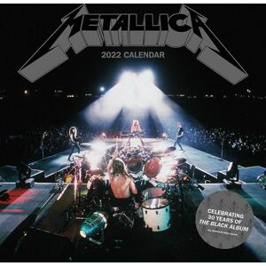 Metallica 2022 - Kalender Nástenný kalendář standard