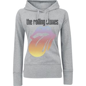 The Rolling Stones Gradient Licks Dámská mikina s kapucí šedá