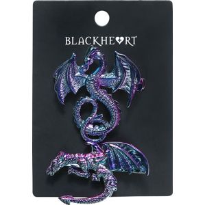 Blackheart Dragon Ozdobní sponka vícebarevný