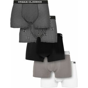 Urban Classics Organic Boxer Shorts 5 Pack Boxerky vícebarevný