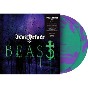 DevilDriver Beast 2-LP zelená/šeríková