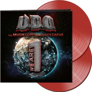 U.D.O. We are one - U.D.O. & Das Musikkorps der Bundeswehr 2-LP červená
