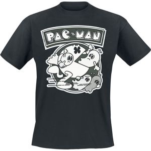 Pac-Man Running Ghosts Tričko černá