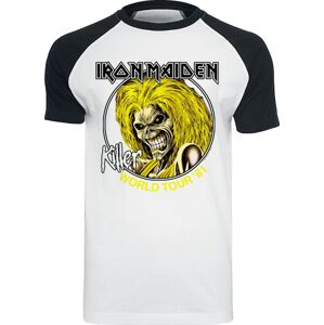 Iron Maiden Killers World Tour Tričko bílá/cerná