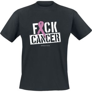 Fuck Cancer by Myriam von M FCK Cancer Tričko černá