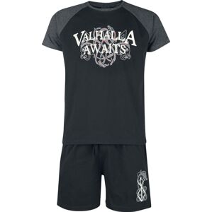 Vikings Valhalla - Awaits! pyžama černá