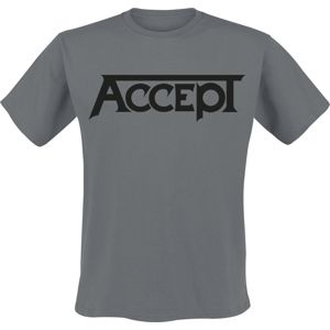 Accept Logo tricko charcoal