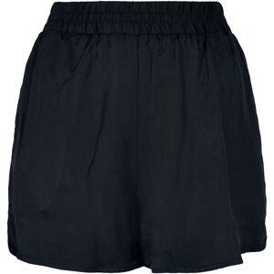 Urban Classics Ladies Viscose Satin Resort Shorts Dámské šortky - teplákové černá