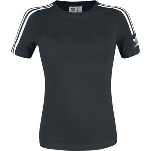 Adidas Přiléhavé tričko dívcí tricko černá