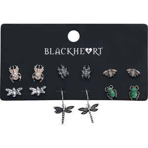 Blackheart Bugs sada náušnic vícebarevný