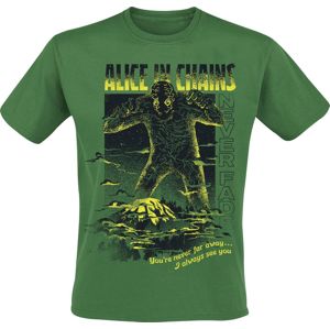 Alice In Chains Eurythane Skin Man tricko zelená