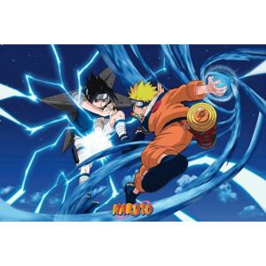 Naruto Naruto & Sasuke plakát vícebarevný