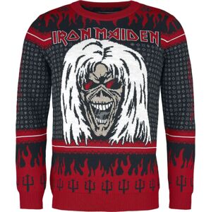Iron Maiden Holiday Sweater 2023 Pletený svetr vícebarevný