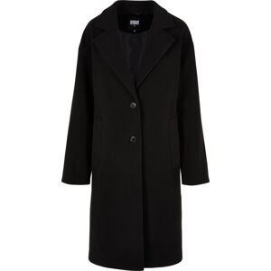 Urban Classics Dámský, oversized, dlouhý kabát Dámský kabát černá