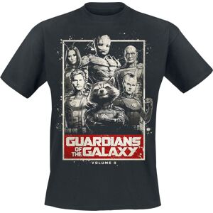 Strážci galaxie Vol. 3 - The Guardians Tričko černá